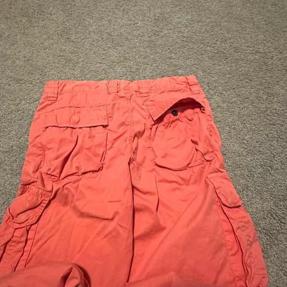 Mason Womens Rites Cargo Pants Coral Wide Leg Zippers Made in Italy Size EU 42 - Picture 7 of 14